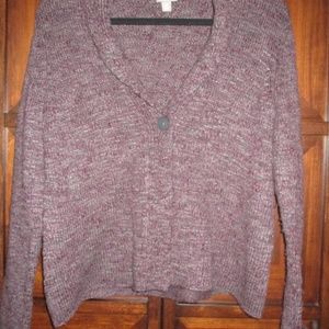 Women's Purple Heather Sweater
